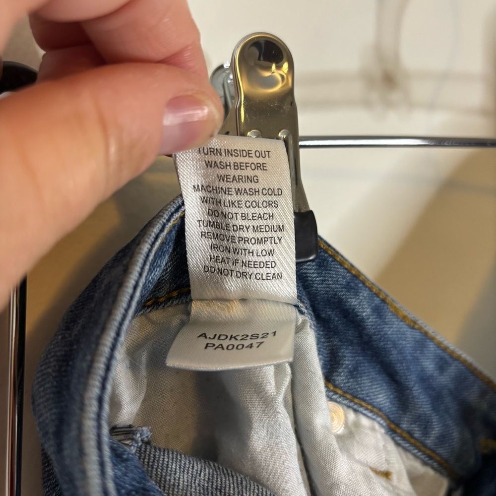 Measure & Made Classic Blue Skinny Ankle Jeans - Picture 9 of 13